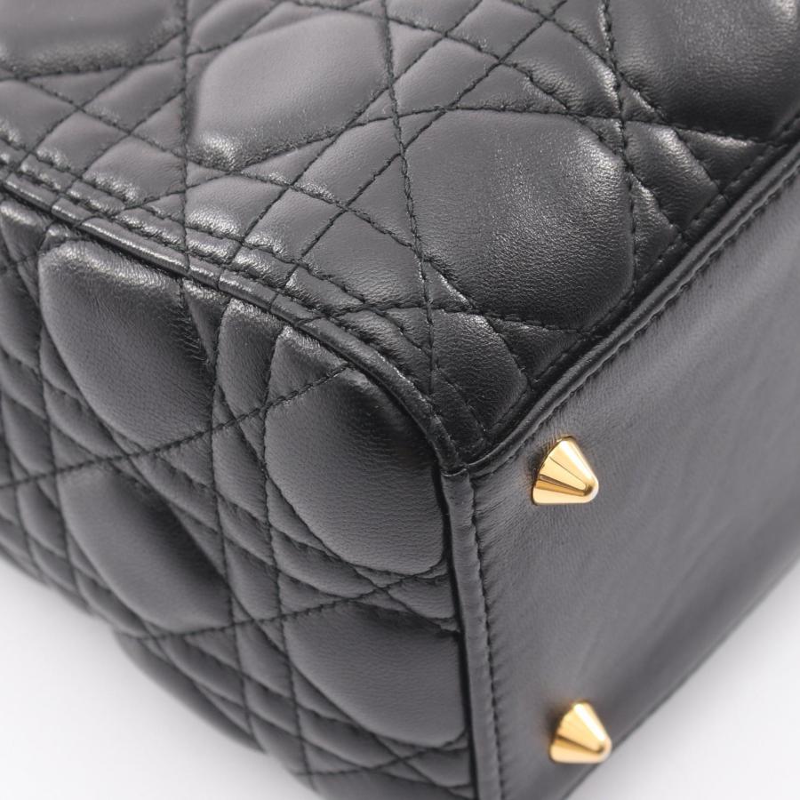 ディオール LADY DIOR レディディオール ミディアム 2WAY ブランドオフ