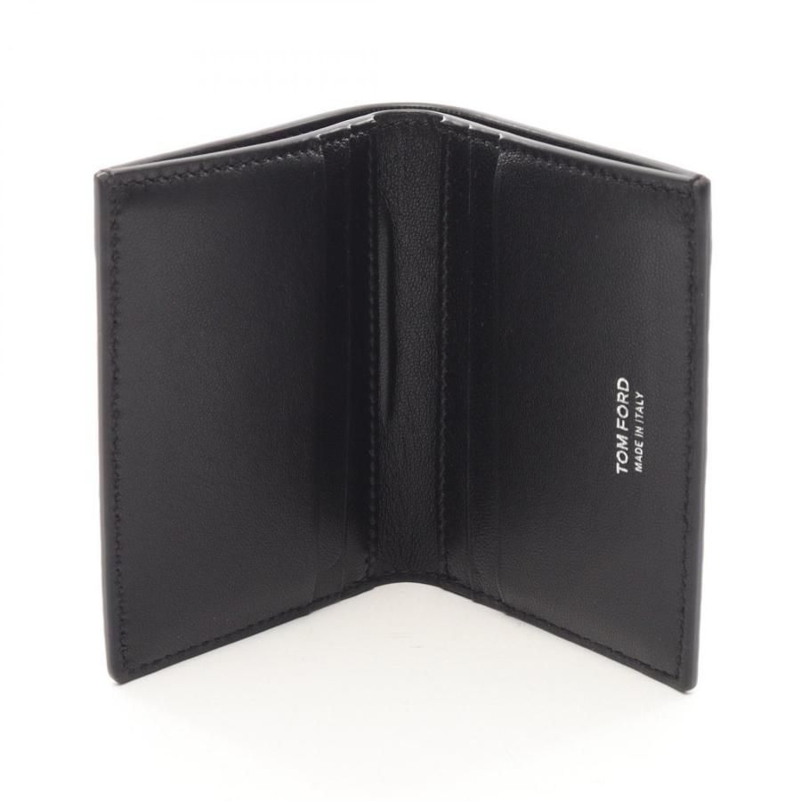トムフォード クロコ型押し 二つ折り ブランドオフ TOM FORD レザー