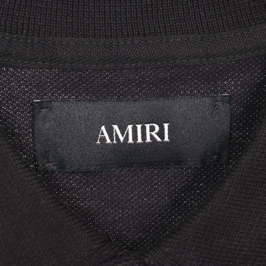 アミリ ロゴ刺繍 ブランドオフ AMIRI コットン ポロシャツ 綿 メンズの画像