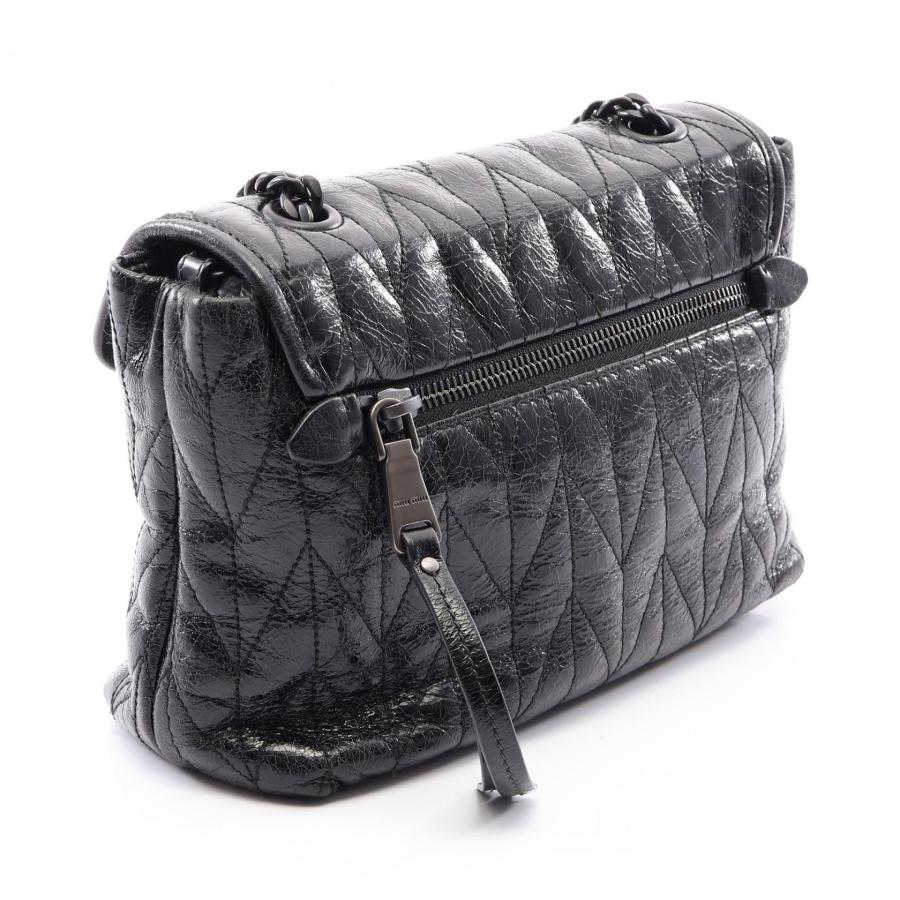 ミュウ マテラッセ ブランドオフ Miu レザー ショルダーバッグ 中古