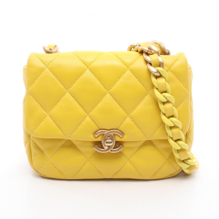 CHANEL（シャネル） マトラッセ スモールフラップ プラチェーン