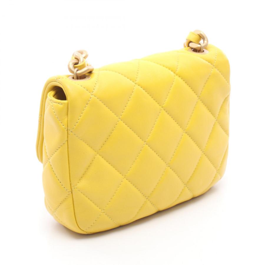 CHANEL（シャネル） マトラッセ スモールフラップ プラチェーン