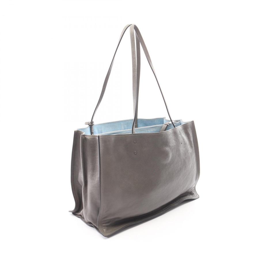 PRADA トートバッグ GLACE CALF PRADA（プラダ） GLACE'CALF エティケット ブランドオフ レザー トート
