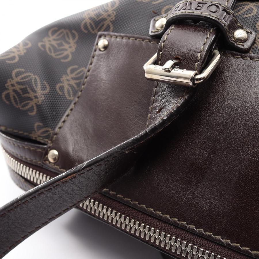 LOEWE（ロエベ） リピート アナグラム ブランドオフ レザー トート