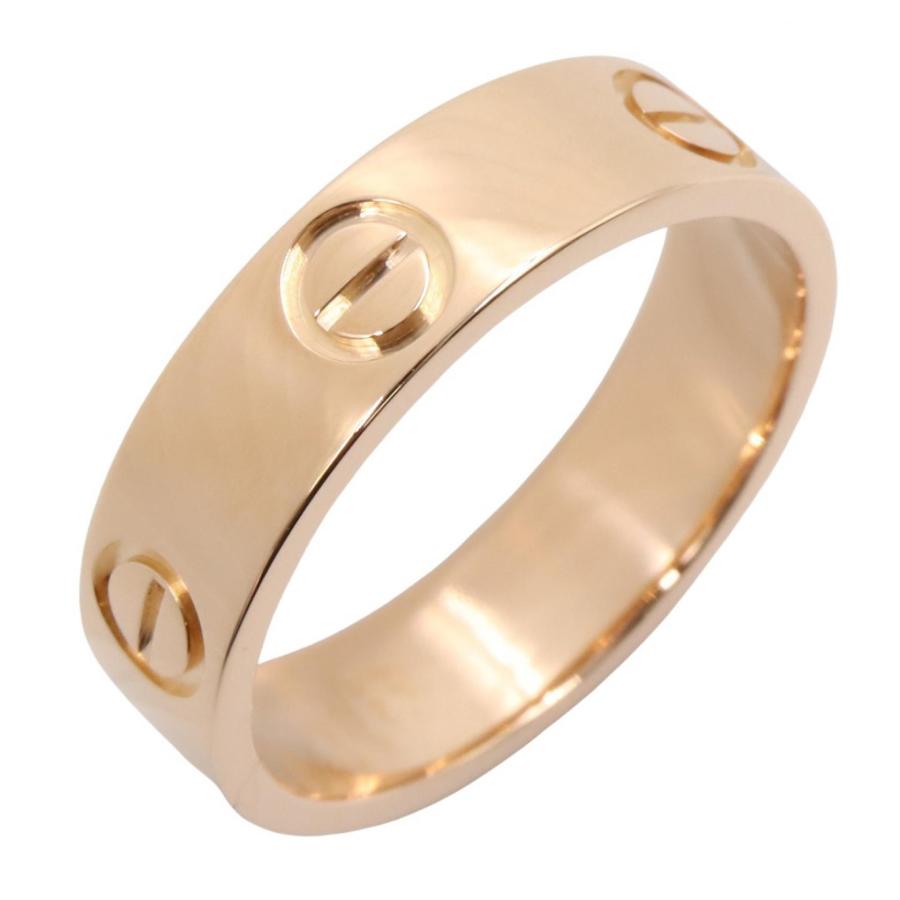 お値下げ❣️Cartier k18PGゴールド リング・指輪 証明書付き Cartier（カルティエ） ラブリング ブランドオフ CARTIER K18PG