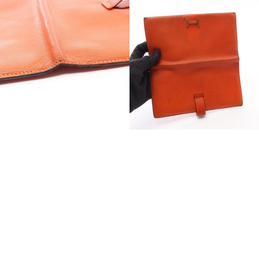 HERMES（エルメス） ベアンスフレ ブランドオフ レザー 二つ折り長財布