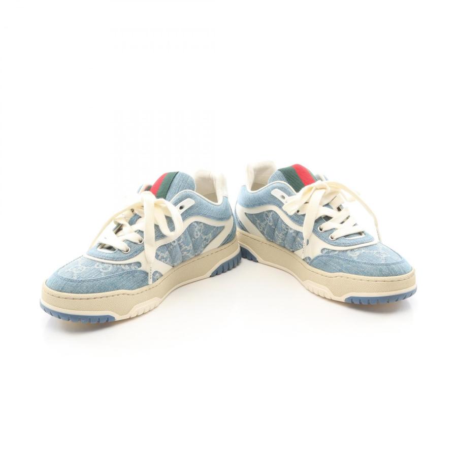 GUCCI（グッチ） リウェブ GG柄 ブランドオフ デニム スニーカー 中古