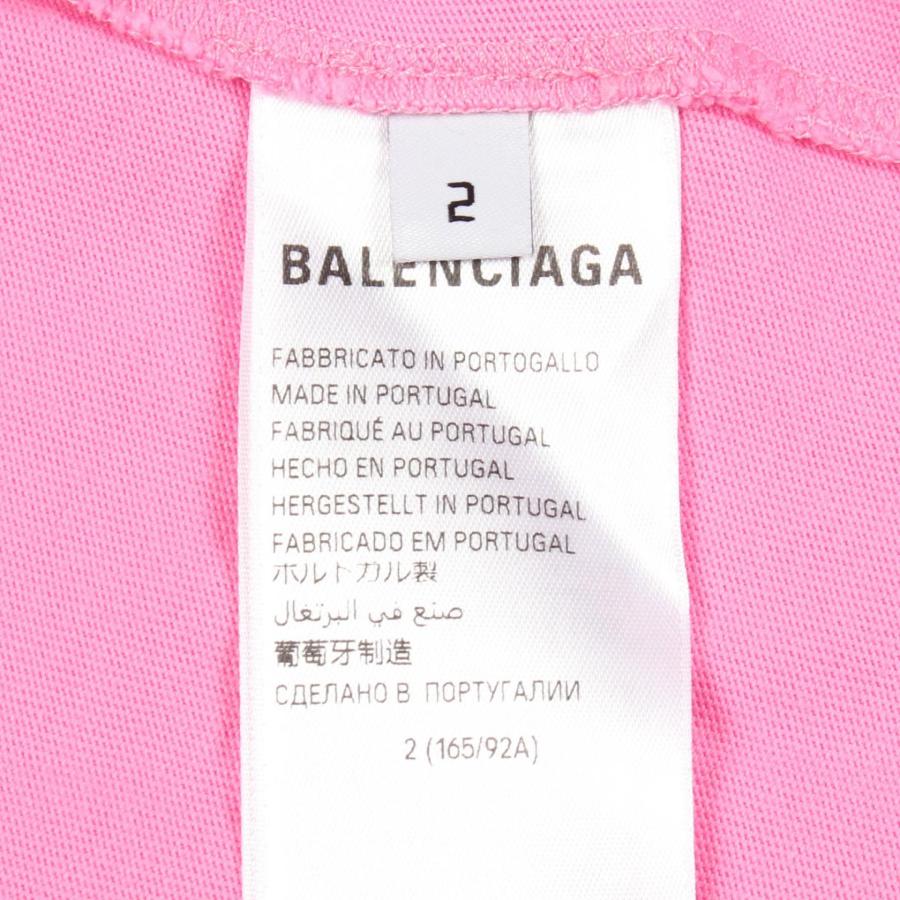 BALENCIAGA（バレンシアガ） ロゴプリント オーバーサイズ ダメージ