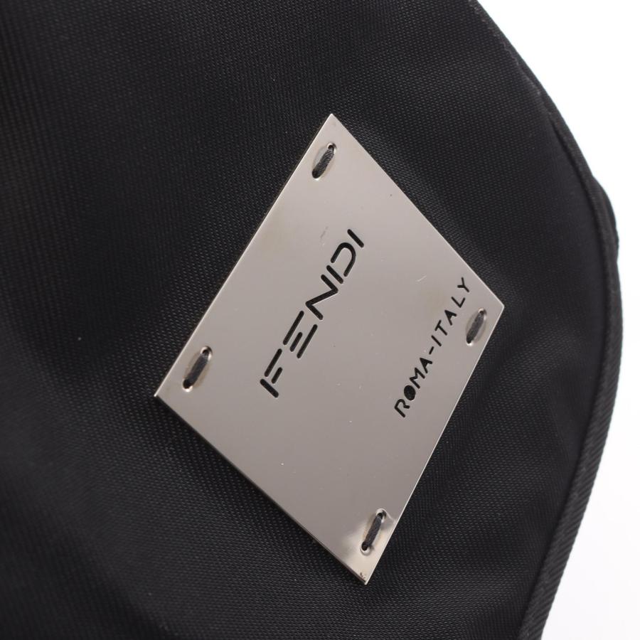 FENDI（フェンディ） ロゴプレート ブランドオフ ナイロン ショルダー