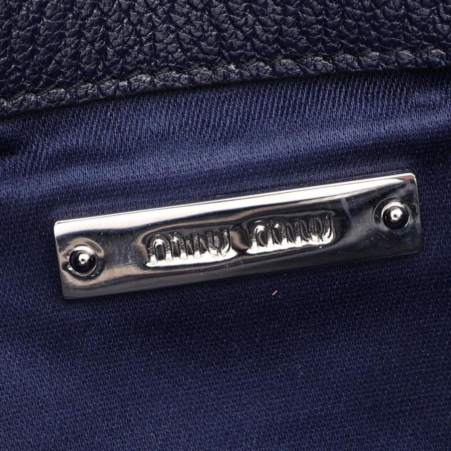 ミュウ DENIM CRYSTAL マテラッセ ブランドオフ Miu デニム ショルダー