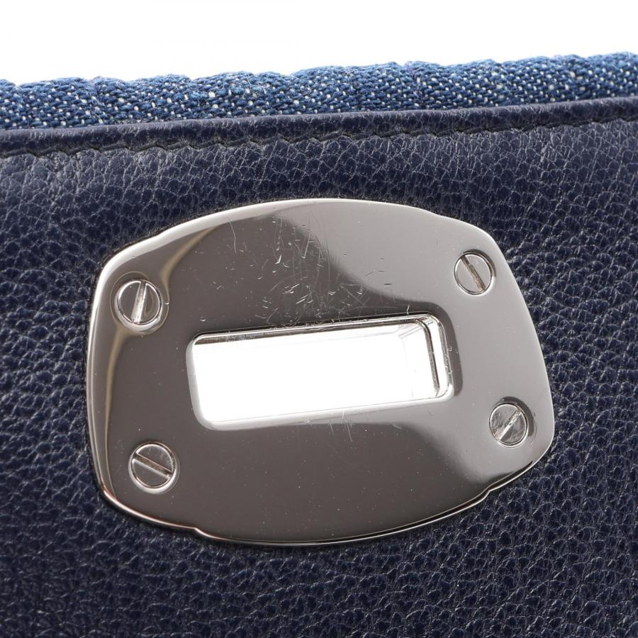 ミュウ DENIM CRYSTAL マテラッセ ブランドオフ Miu デニム ショルダー