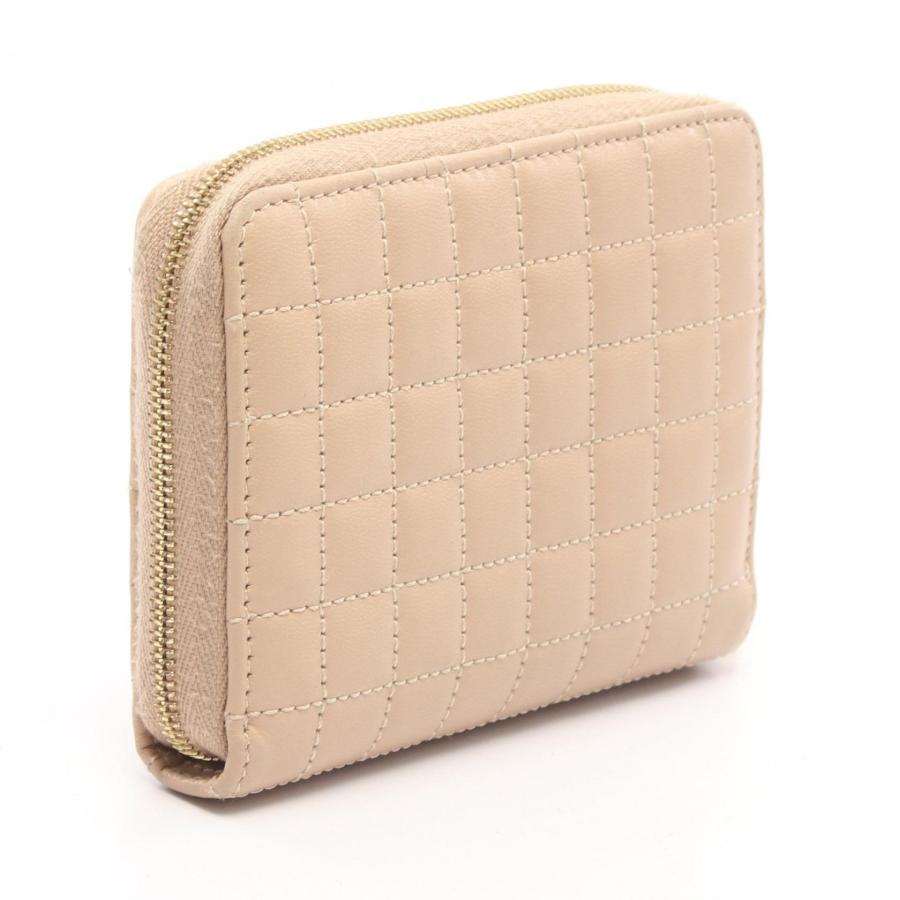 CELINE（セリーヌ） Cチャーム ブランドオフ レザー コインケース