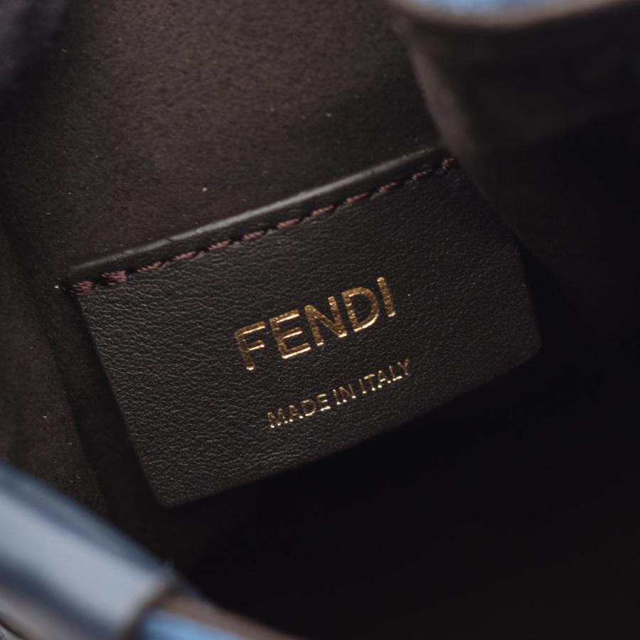 FENDI（フェンディ） ミニ モントレゾール FFフロックデニム 2WAY