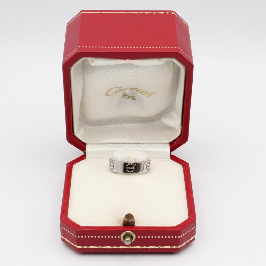 Cartier カルティエ ミニラブ リング K18WG ホワイトゴールド 8号 Cartier（カルティエ） ラブリング ブランドオフ CARTIER K18WG