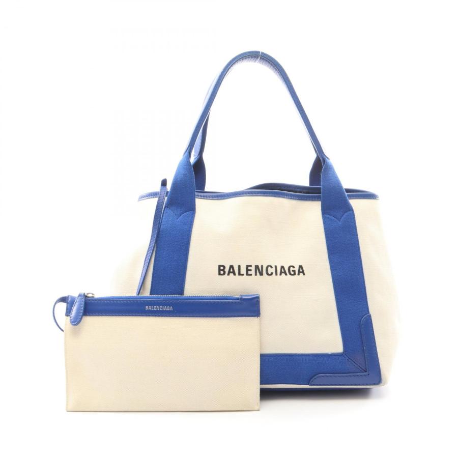 BALENCIAGA バレンシア　Navyカバス　S BALENCIAGA（バレンシアガ） NAVY CABAS S ネイビーカバ ブランドオフ