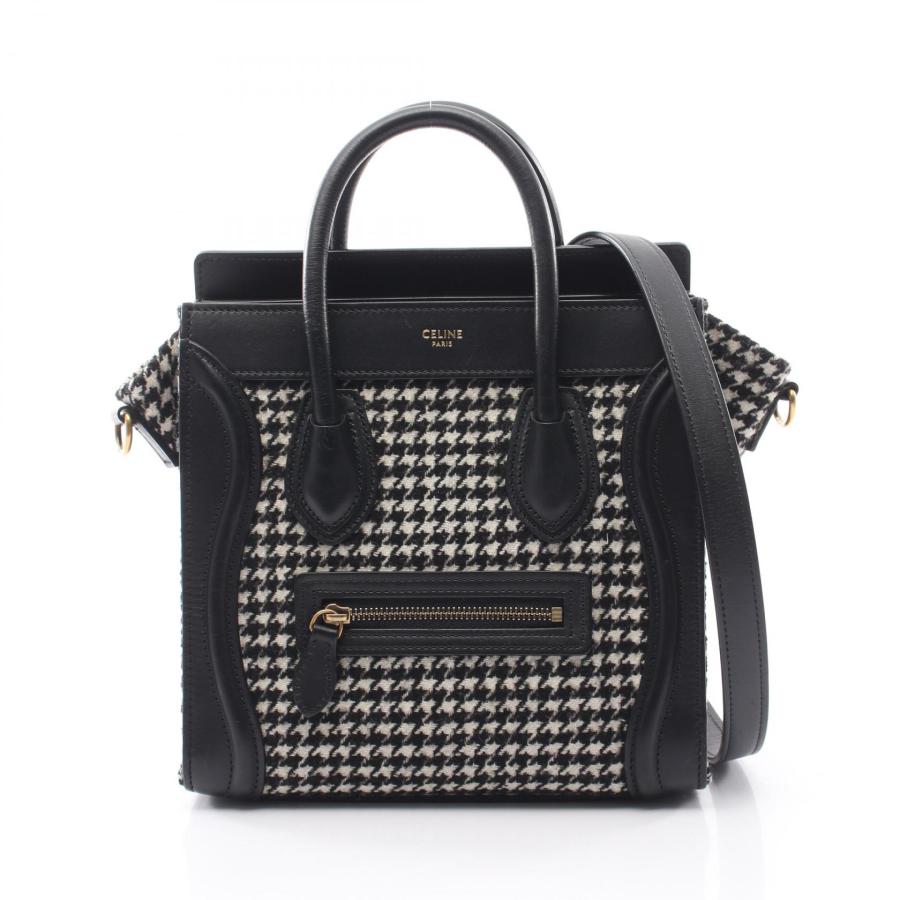 CELINE（セリーヌ） ラゲージ ナノ ショッパー 千鳥格子 2WAY ブランド