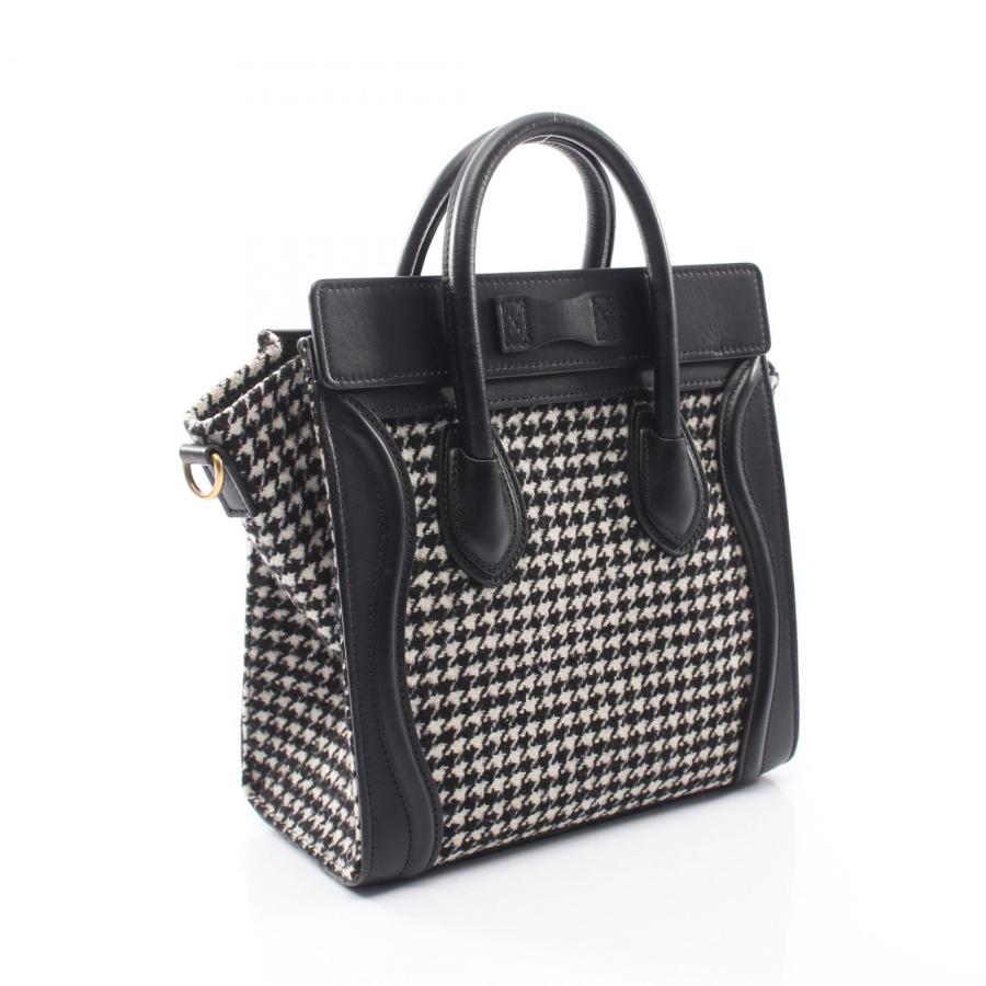 CELINE（セリーヌ） ラゲージ ナノ ショッパー 千鳥格子 2WAY ブランド