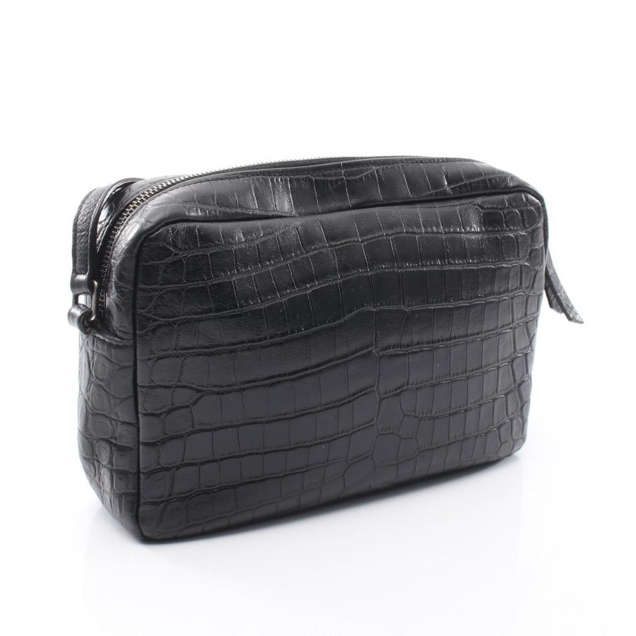 saint laurent paris レザー　クロコ型押し　バックパック サンローランパリ LOU ルー モノグラム クロコ型押し カメラバッグ