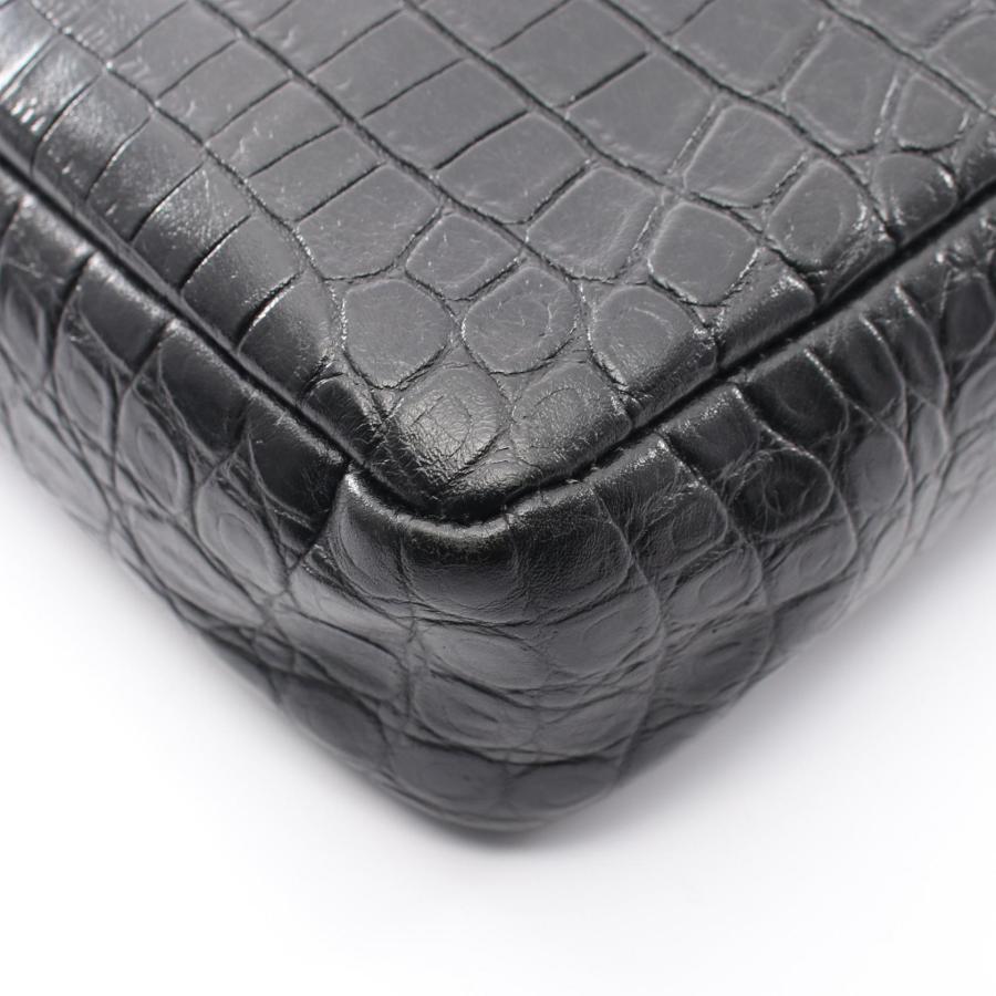 saint laurent paris レザー　クロコ型押し　バックパック サンローランパリ LOU ルー モノグラム クロコ型押し カメラバッグ