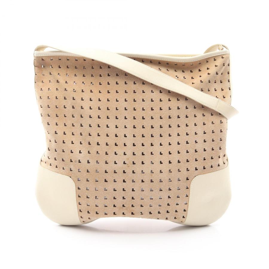 LOEWE（ロエベ） パンチング ブランドオフ スウェード ショルダー 