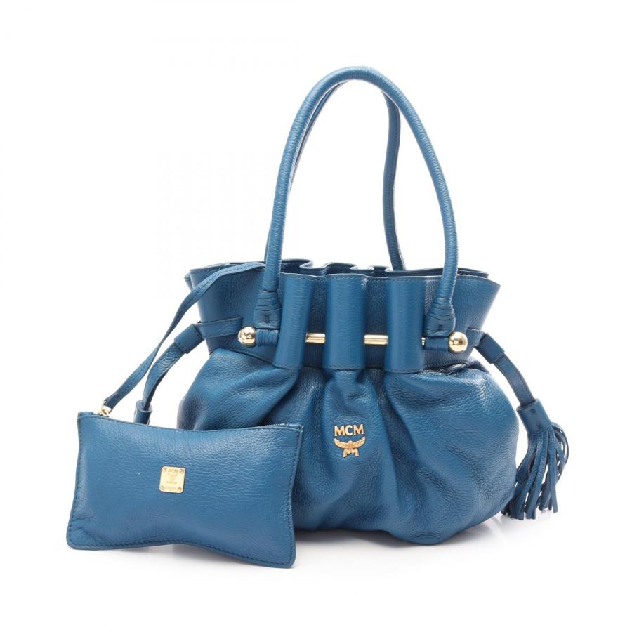 MCM（エムシーエム） ブランドオフ レザー ショルダーバッグ レザー 