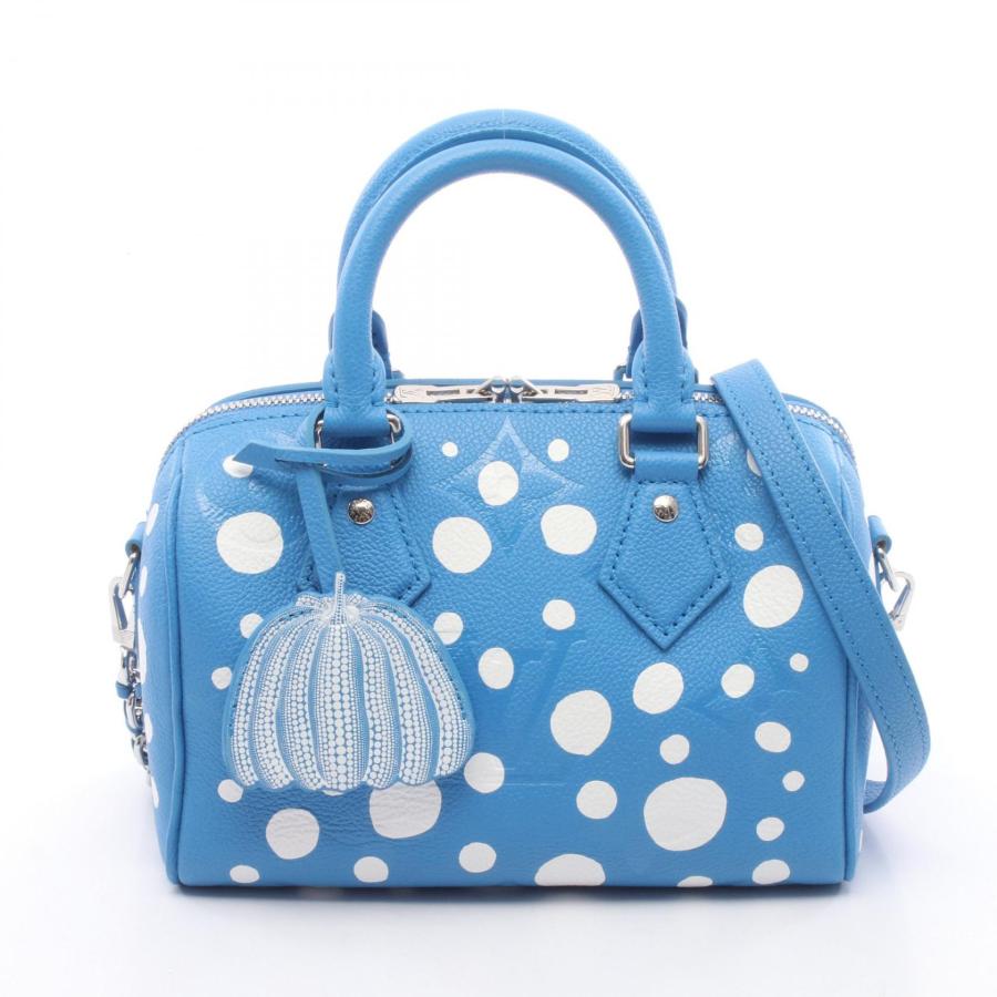 31日終了‼️Louis Vuitton バンドー　水色　アニマル　水色　レア LOUIS VUITTON（ルイ・ヴィトン） × yayoi kusama スピーディ バンド