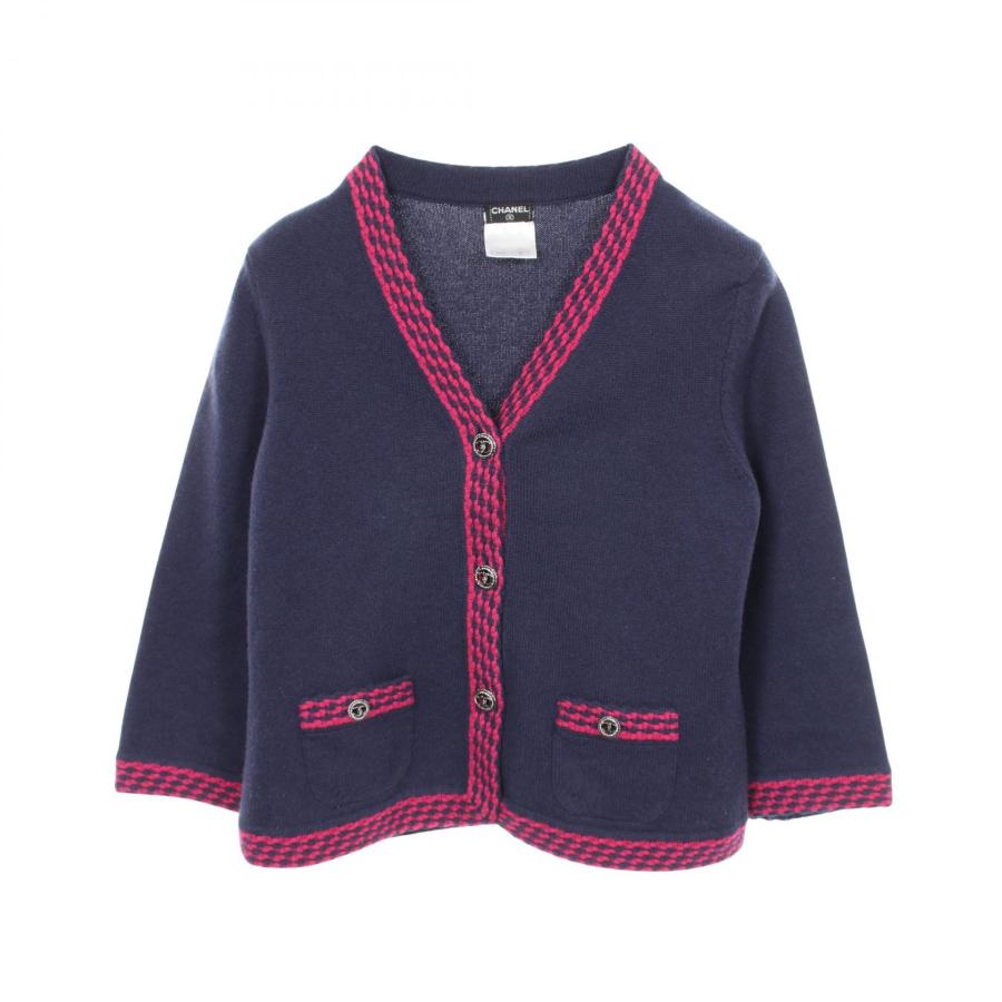 新品未使用CHANEL UNIFORM ココマークボタン カーディガン 36 CHANEL（シャネル） ココマークボタン ブランドオフ カシミヤ