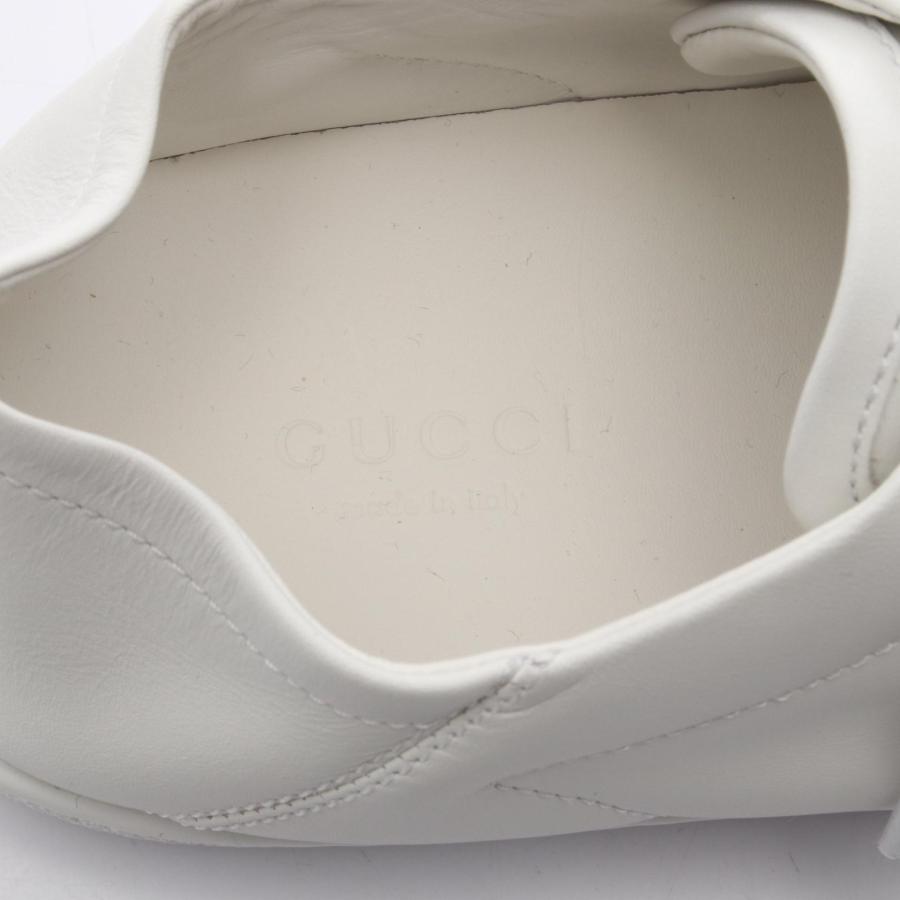GUCCI（グッチ） ビー シェリーライン ブランドオフ レザー スニーカー