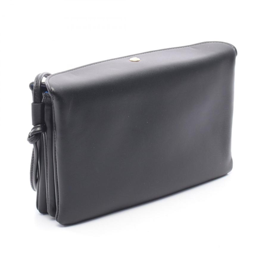 CELINE（セリーヌ） トリオ フラップ ブランドオフ レザー ショルダー
