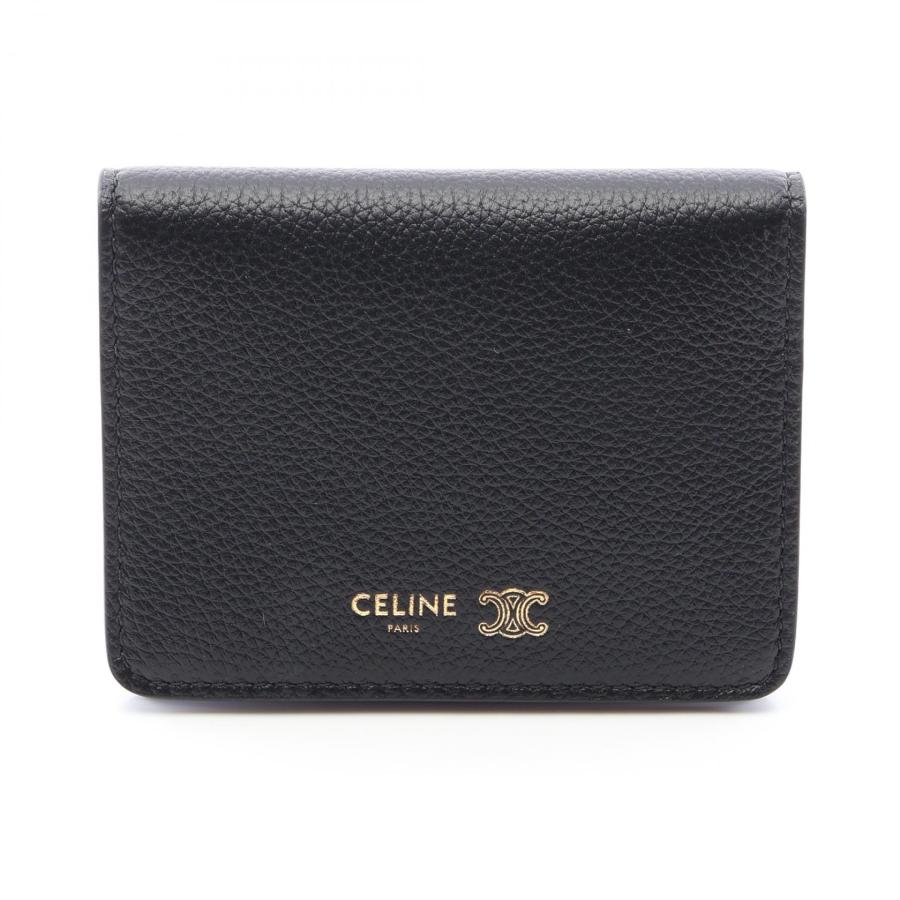 CELINE（セリーヌ） トリオンフ スタンプ ブランドオフ レザー カード