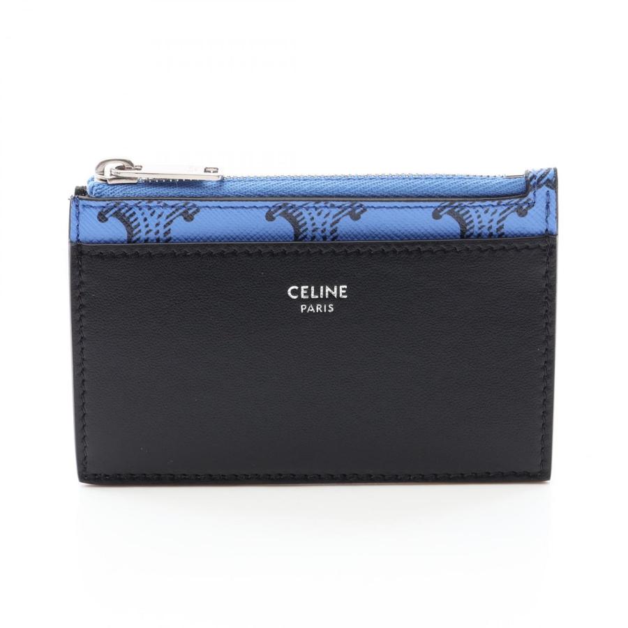 CELINE（セリーヌ） トリオンフ カードケース ブランドオフ レザー