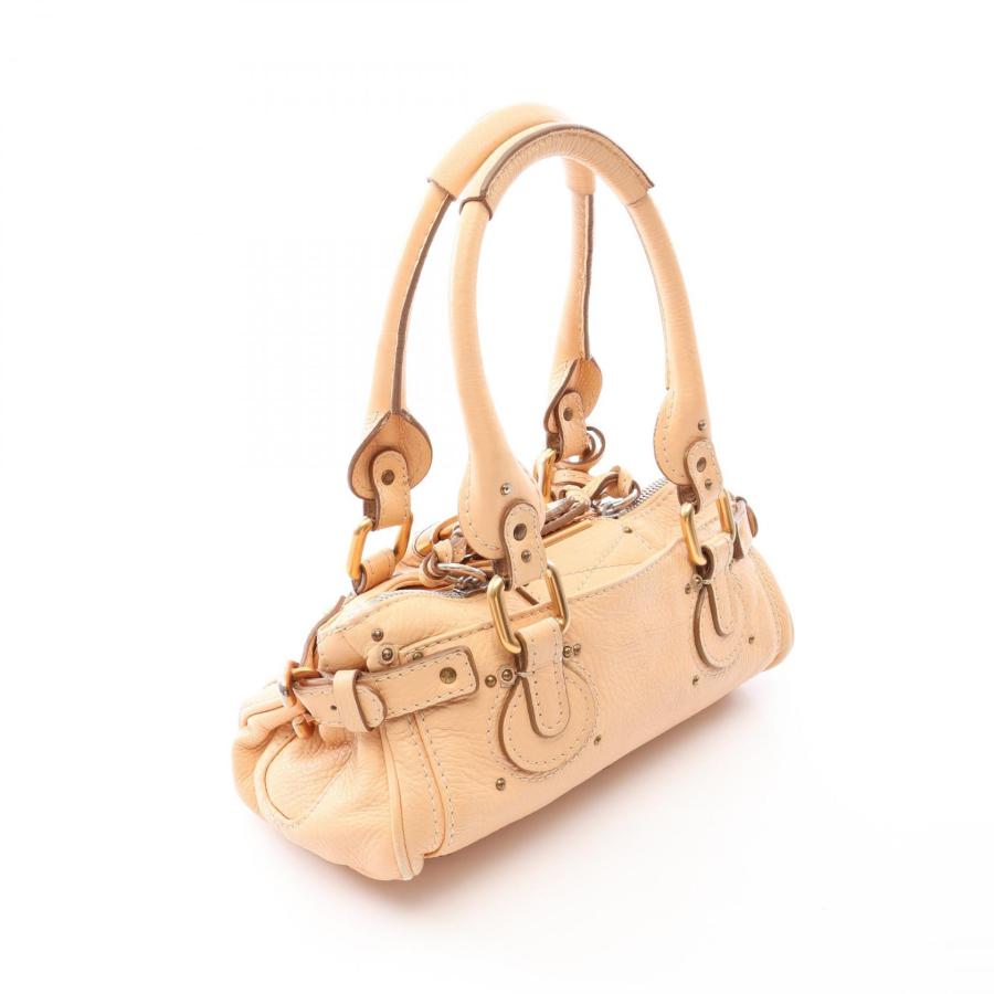Chloe（クロエ） ミニパディントン ブランドオフ レザー ハンドバッグ