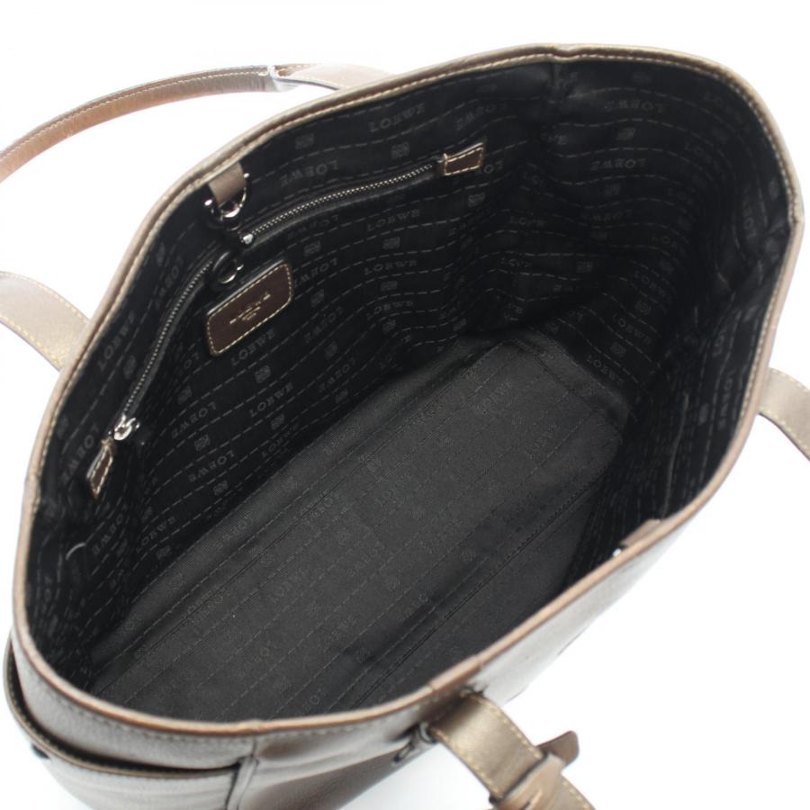 LOEWE（ロエベ） ヘリテージ ブランドオフ レザー トートバッグ レザー