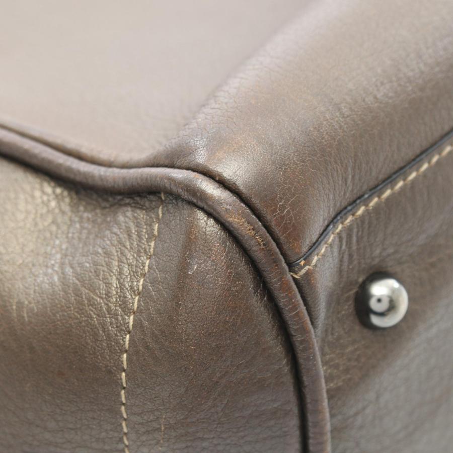 LOEWE（ロエベ） ヘリテージ ブランドオフ レザー トートバッグ レザー