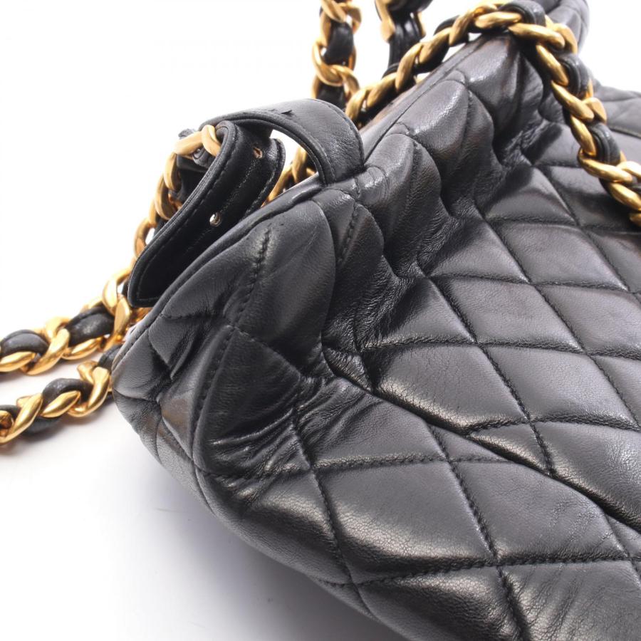 【美品】シャネル　ラムスキン　マトラッセ　バッグ　ターンロック　4937 CHANEL（シャネル） マトラッセ ターンロック チェーン ブランドオフ