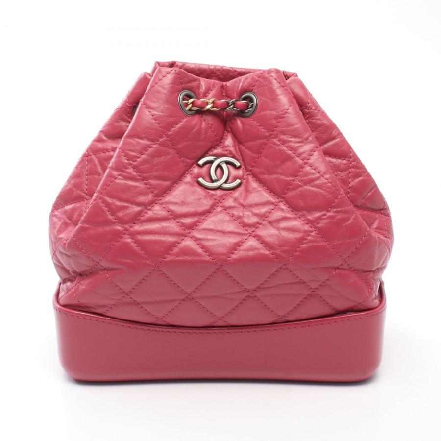 CHANEL シャネル【美品】ガブリエル リュック バックパック スモール CHANEL（シャネル） ガブリエル スモール ブランドオフ レザー