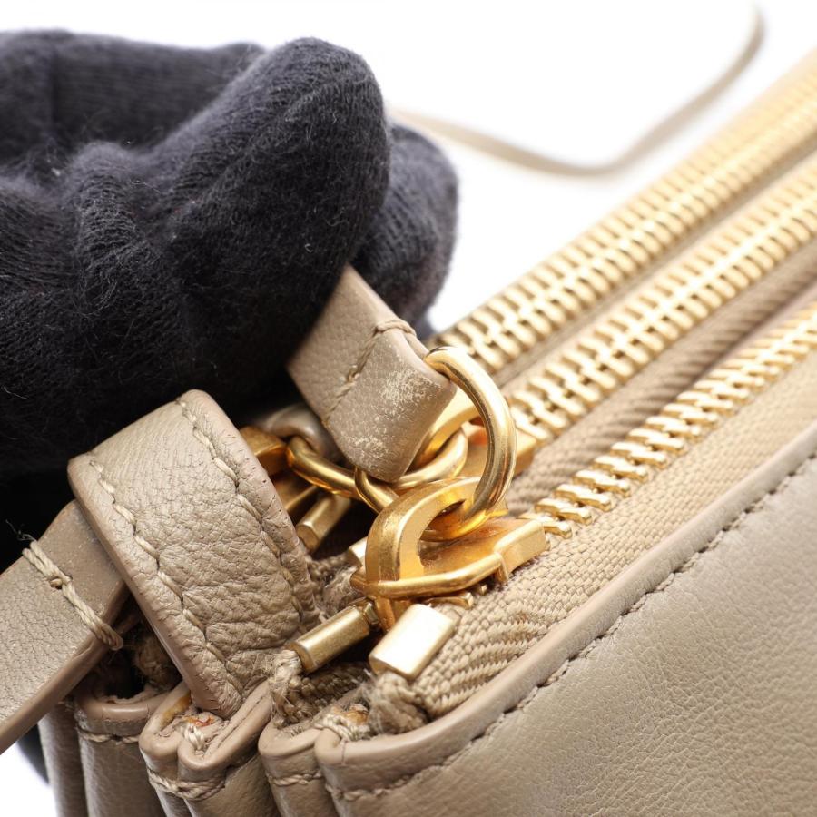 CELINE（セリーヌ） TRIO LARGE トリオ ラージ ブランドオフ レザー
