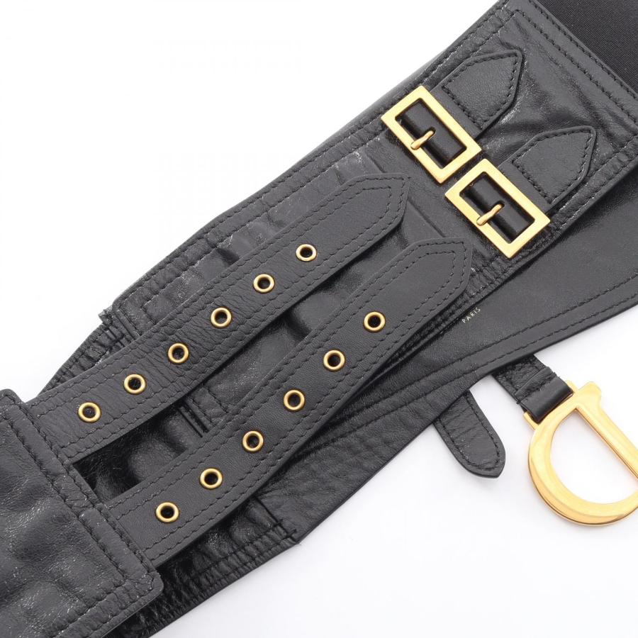 ディオール SADDLE サドル ブランドオフ Dior レザー ベルト 中古