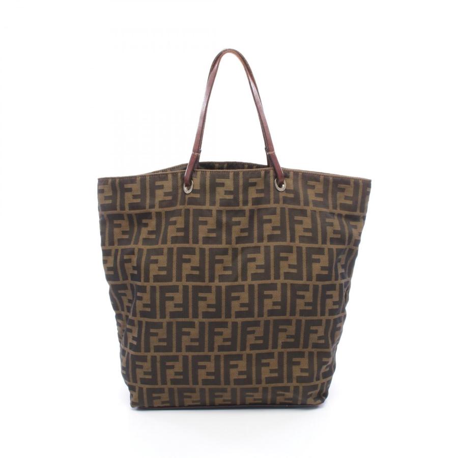 FENDIナイロン トートバッグ FENDI（フェンディ） ズッカ ブランドオフ ナイロン トートバッグ