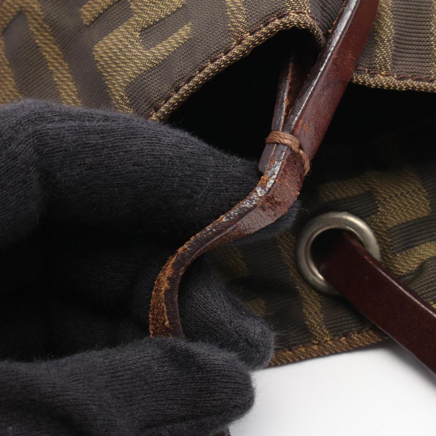 FENDI（フェンディ） ズッカ ブランドオフ ナイロン トートバッグ
