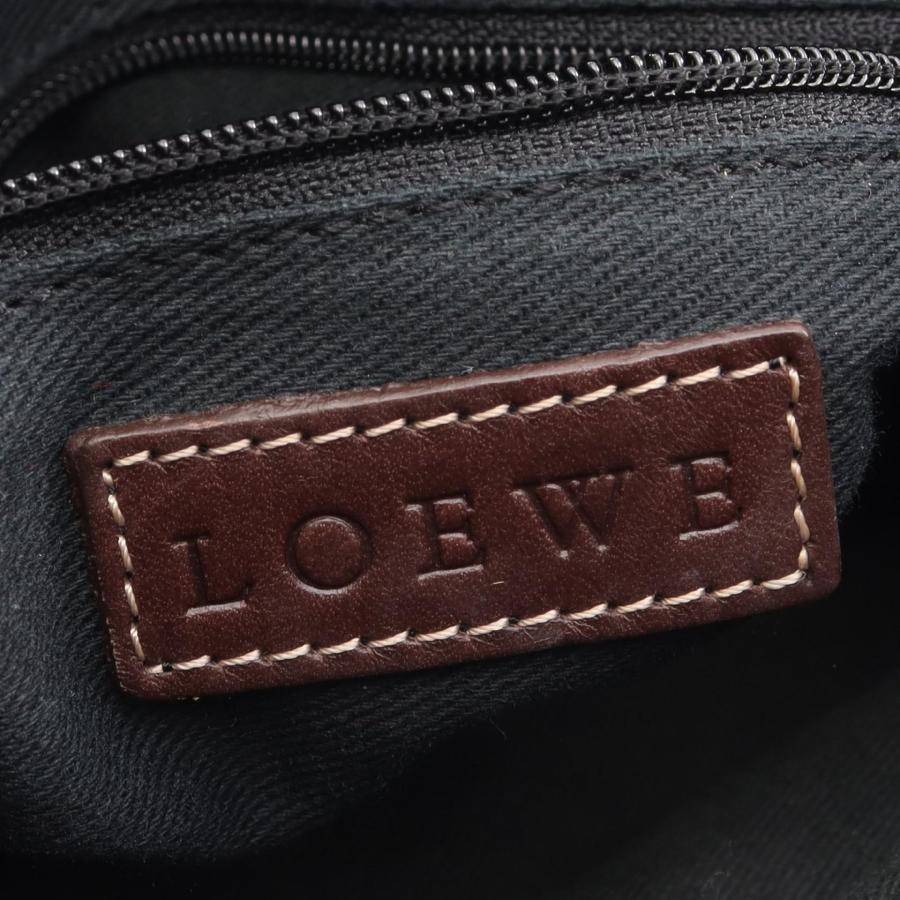 LOEWE（ロエベ） リピート アナグラム ブランドオフ キャンバス トート
