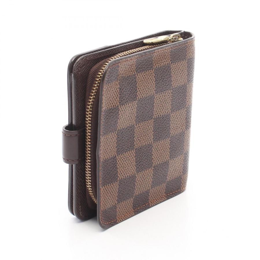 LOUIS VUITTON（ルイ・ヴィトン） コンパクトジップ ダミエエベヌ