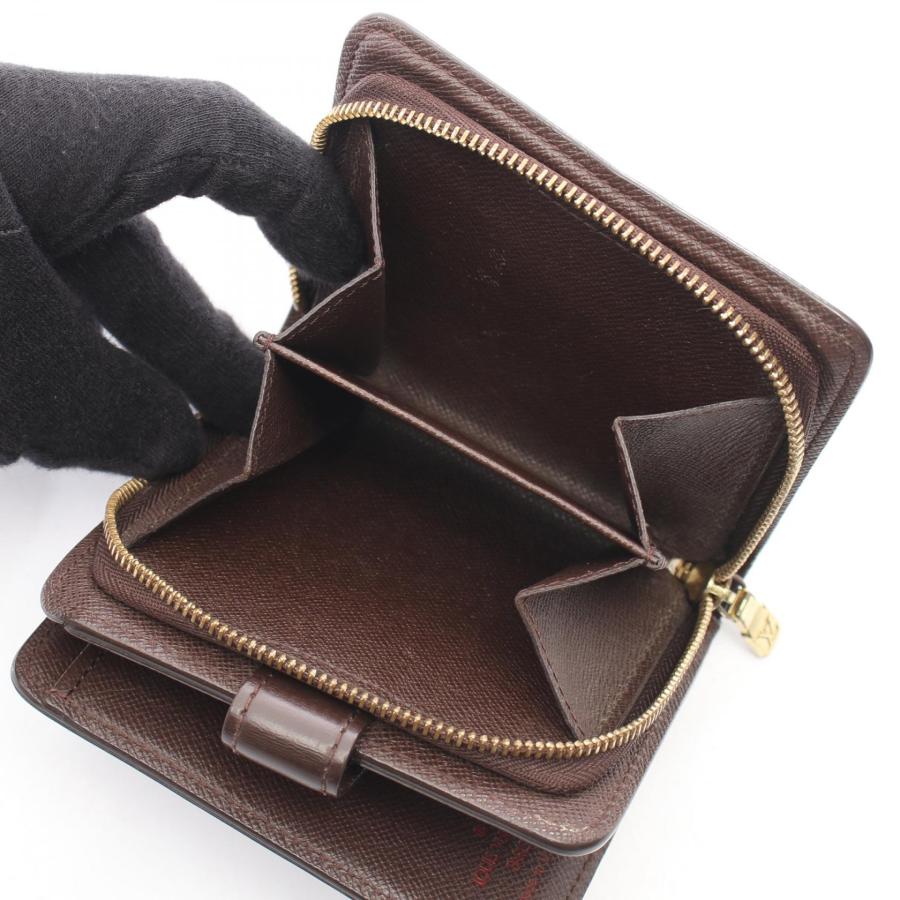 LOUIS VUITTON（ルイ・ヴィトン） コンパクトジップ ダミエエベヌ