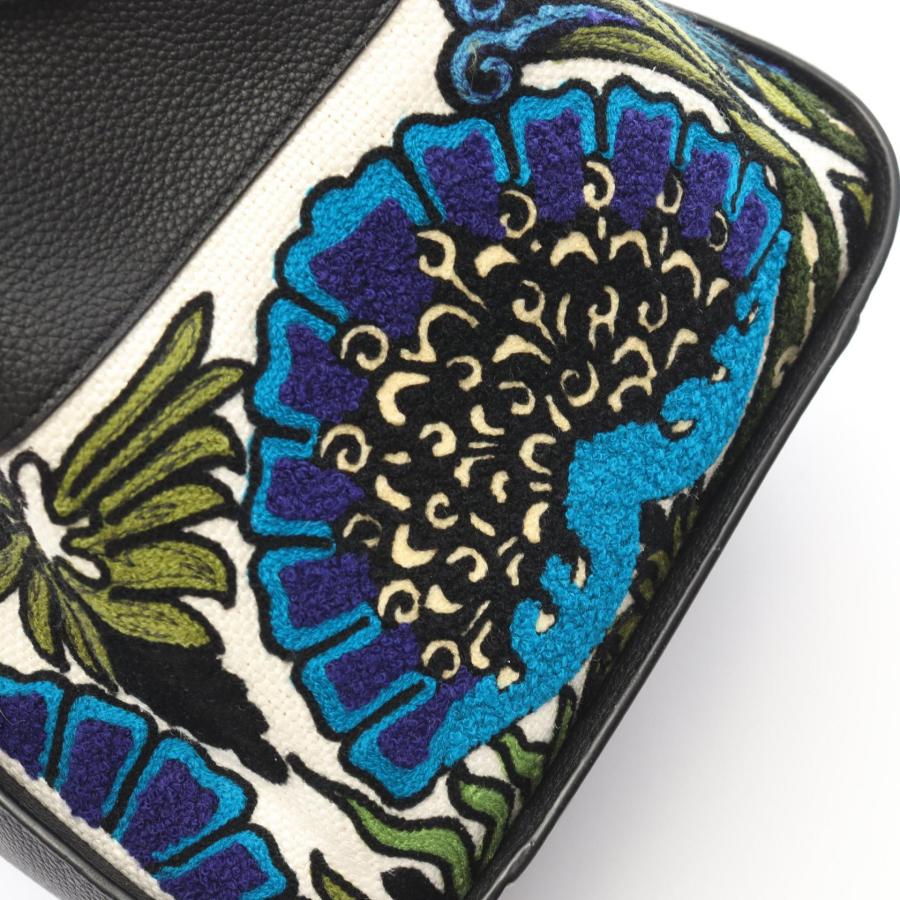 LOEWE（ロエベ） ハンモック ドローストリングバッグ スモール 刺繍