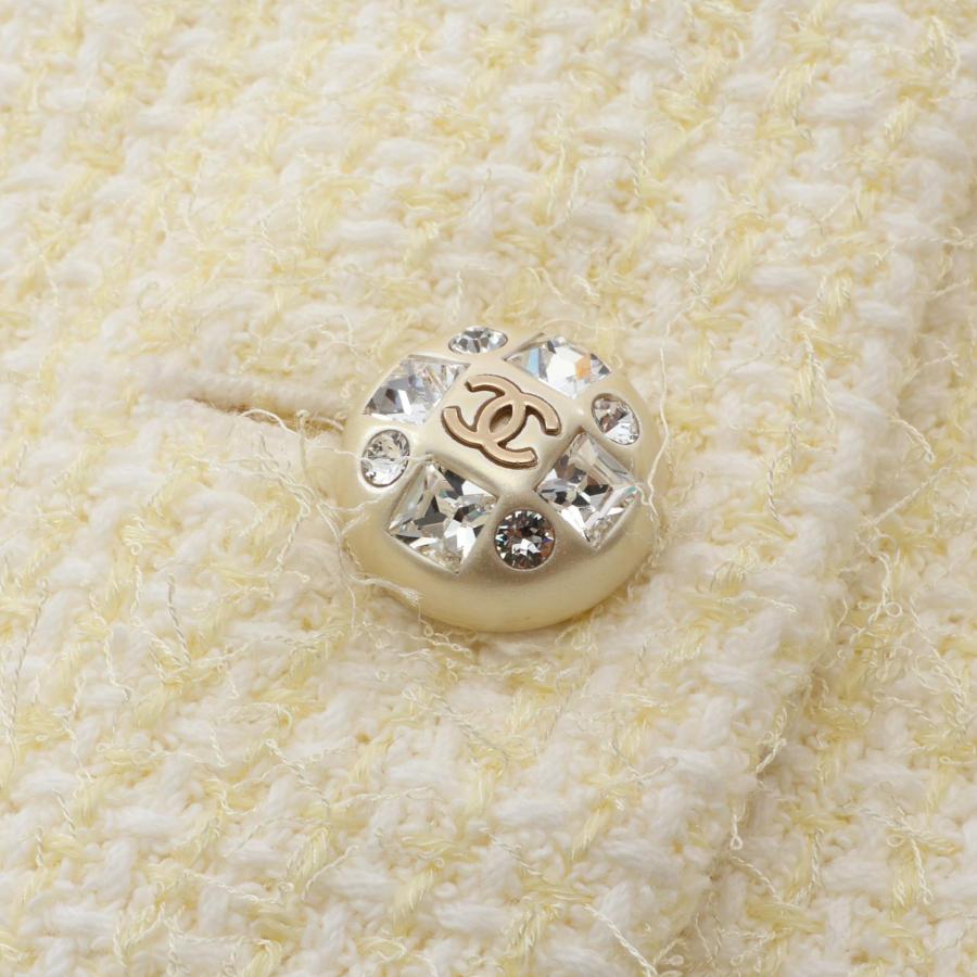CHANEL（シャネル） ココマーク ビジューボタン ツイード ブランドオフ