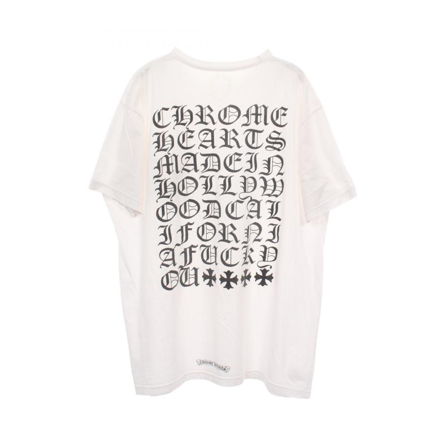 ◯CHROME HEARTS クロムハーツ　メンズ　バックプリント　tシャツ クロムハーツ バックプリント ポケット付き ブランドオフ CHROME