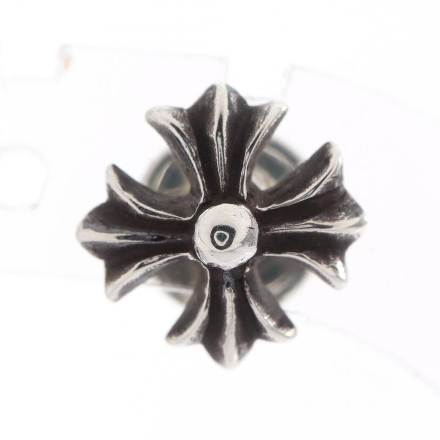 Silver925 両耳　スタッドピアス　chプラス シルバー アクセサリー クロムハーツ CHプラス スタッド ブランドオフ CHROME HEARTS シルバー