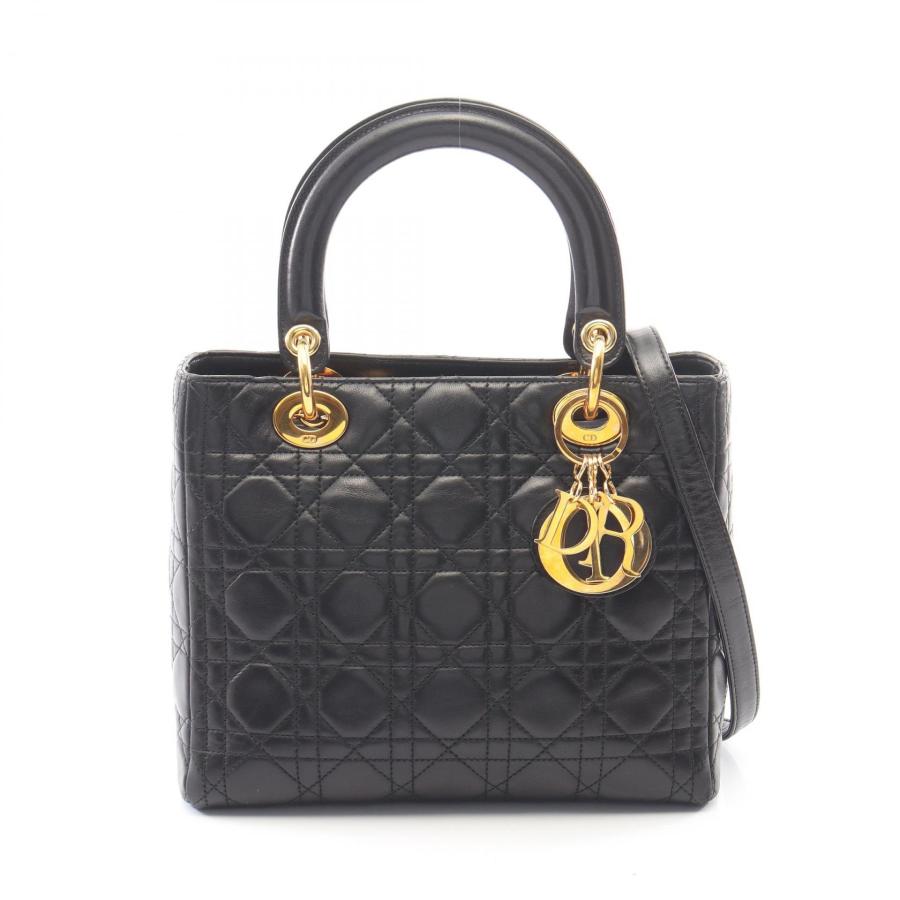 ディオール LADY DIOR レディディオール カナージュ 2WAY ブランドオフ