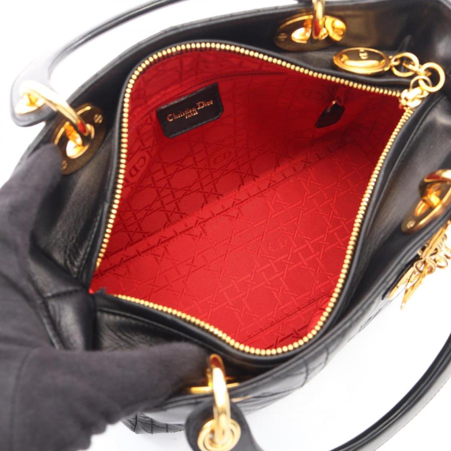 ディオール LADY DIOR レディディオール カナージュ 2WAY ブランドオフ