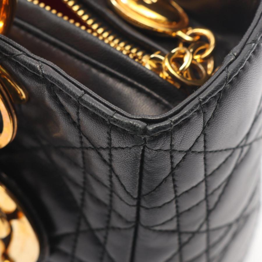 ディオール LADY DIOR レディディオール カナージュ 2WAY ブランドオフ